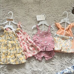 Adorable BWT 12M girl outfits